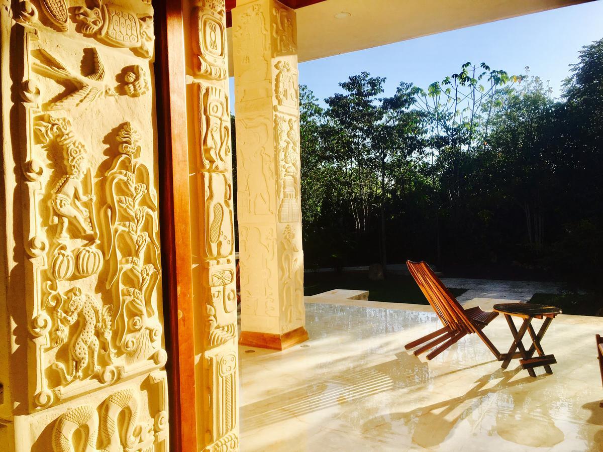 Hotel Casa Maya Calakmul Chicanna Esterno foto