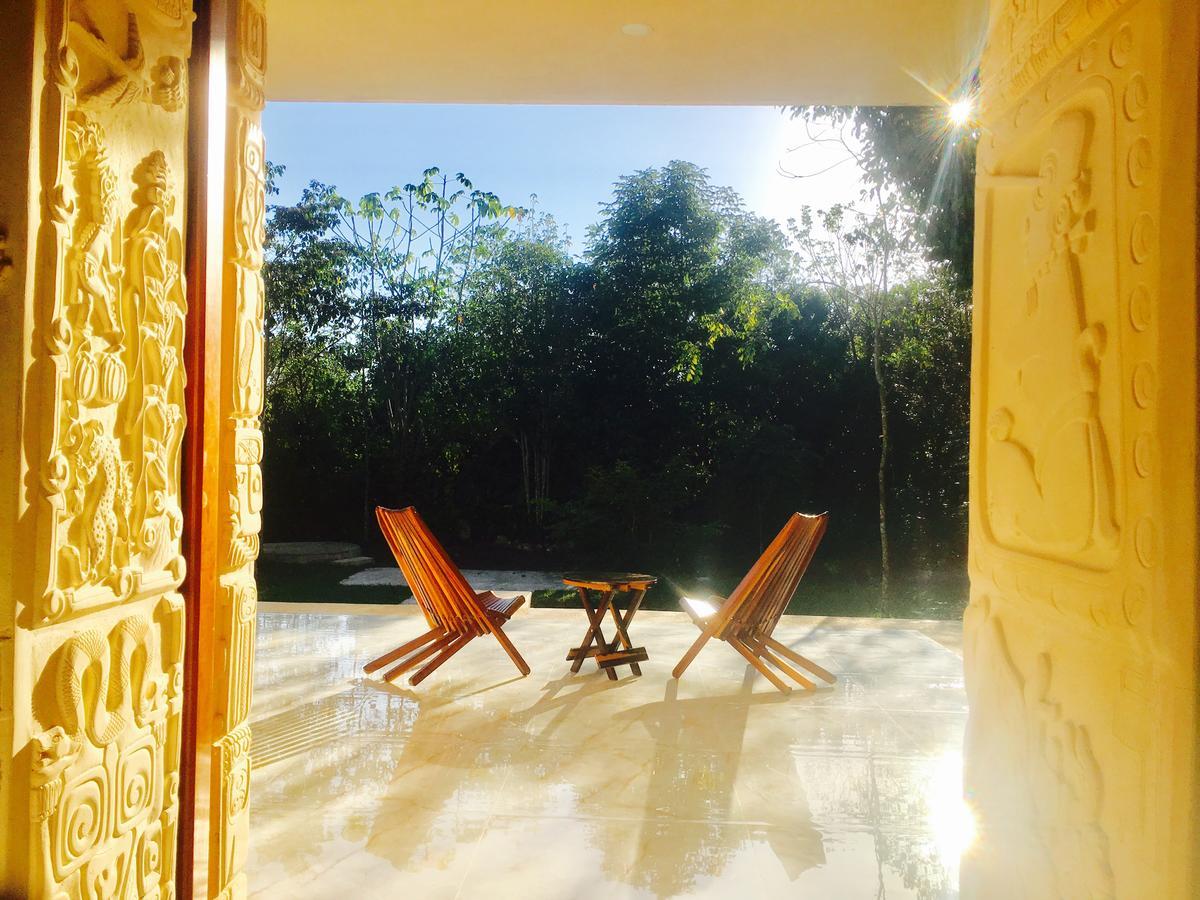 Hotel Casa Maya Calakmul Chicanna Esterno foto